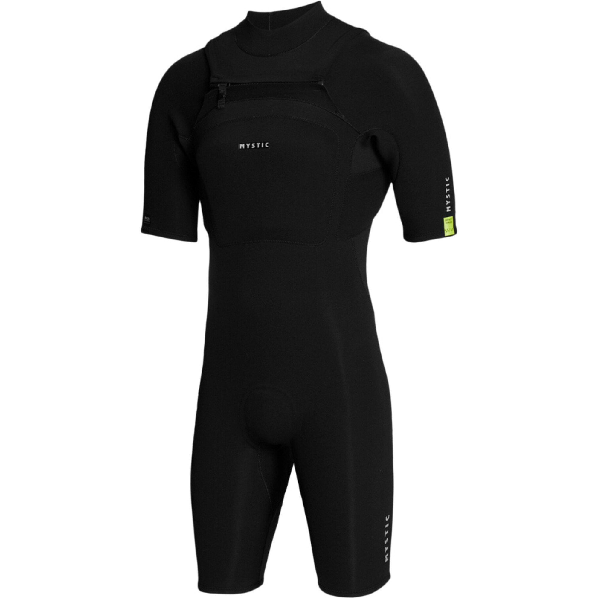 2024 Mystic Surf Impact Shorty Suit 35005 240213 Black Wetsuits